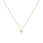Heart Necklace, Gold