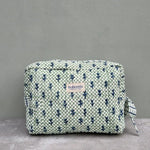Tulip Check Wash Bag, Medium
