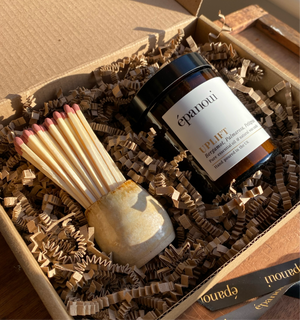 Gift Set - Matchstick Pot & Candle