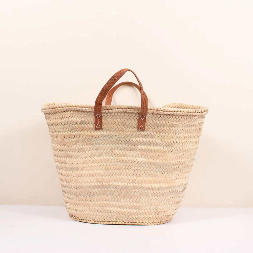 Parisienne Basket Bag, Tan