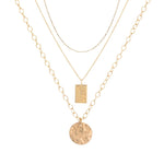 Aura, Be The Light & Radiance Coin Gold Necklaces