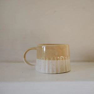 Morgan Wright Ridged Double Glaze Mug