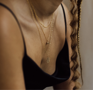 La Lune, Stars Align Coin, Radiance Coin Gold Necklaces