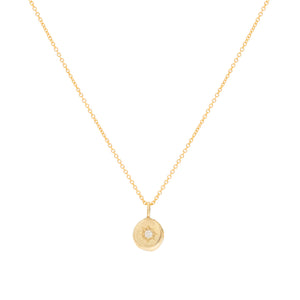 Star Set Diamond Necklace, 18ct Gold Vermeil
