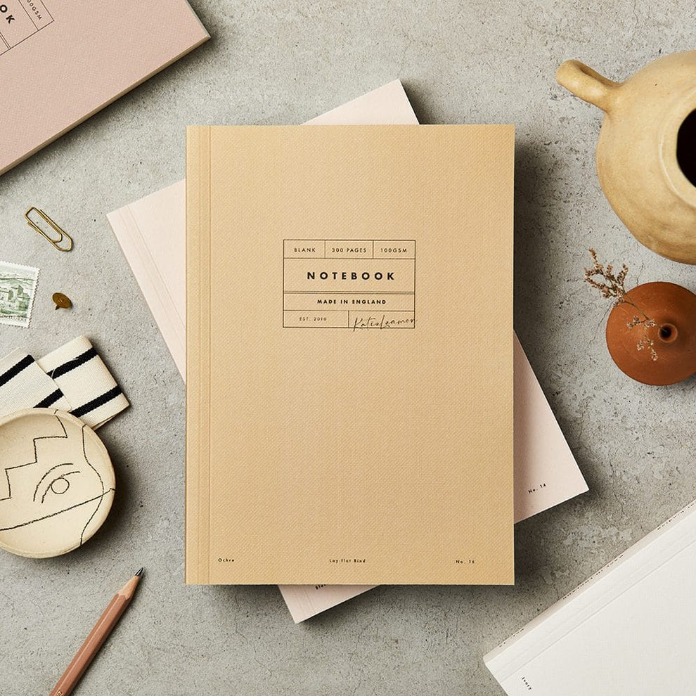 Vol 16: Ochre Lay Flat Notebook