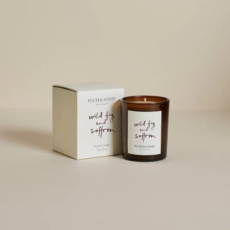 Plum & Ashby Wild Fig & Saffron Votive Candle
