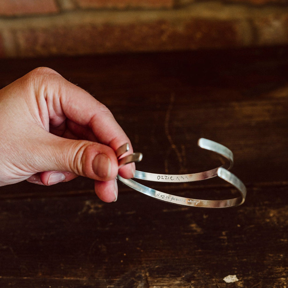 Sterling Silver Cuff Bangle