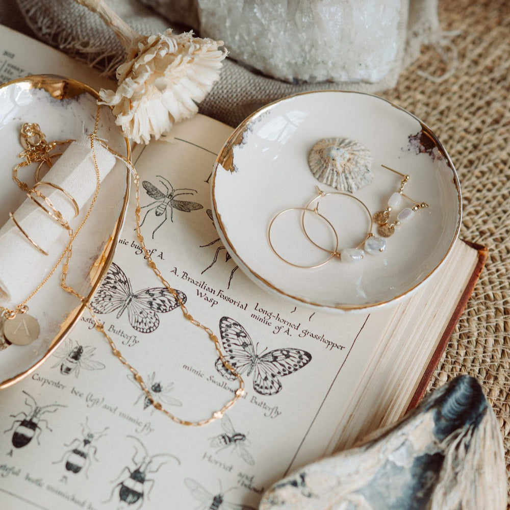 Rae Necklace, Gold