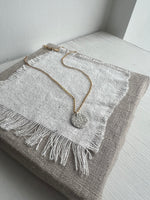 Silver & Gold Radiance Coin Necklace