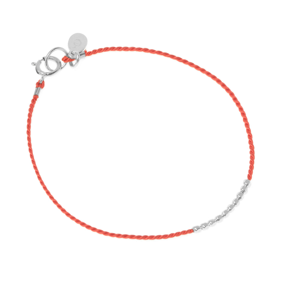 Silk Bracelet, Silver