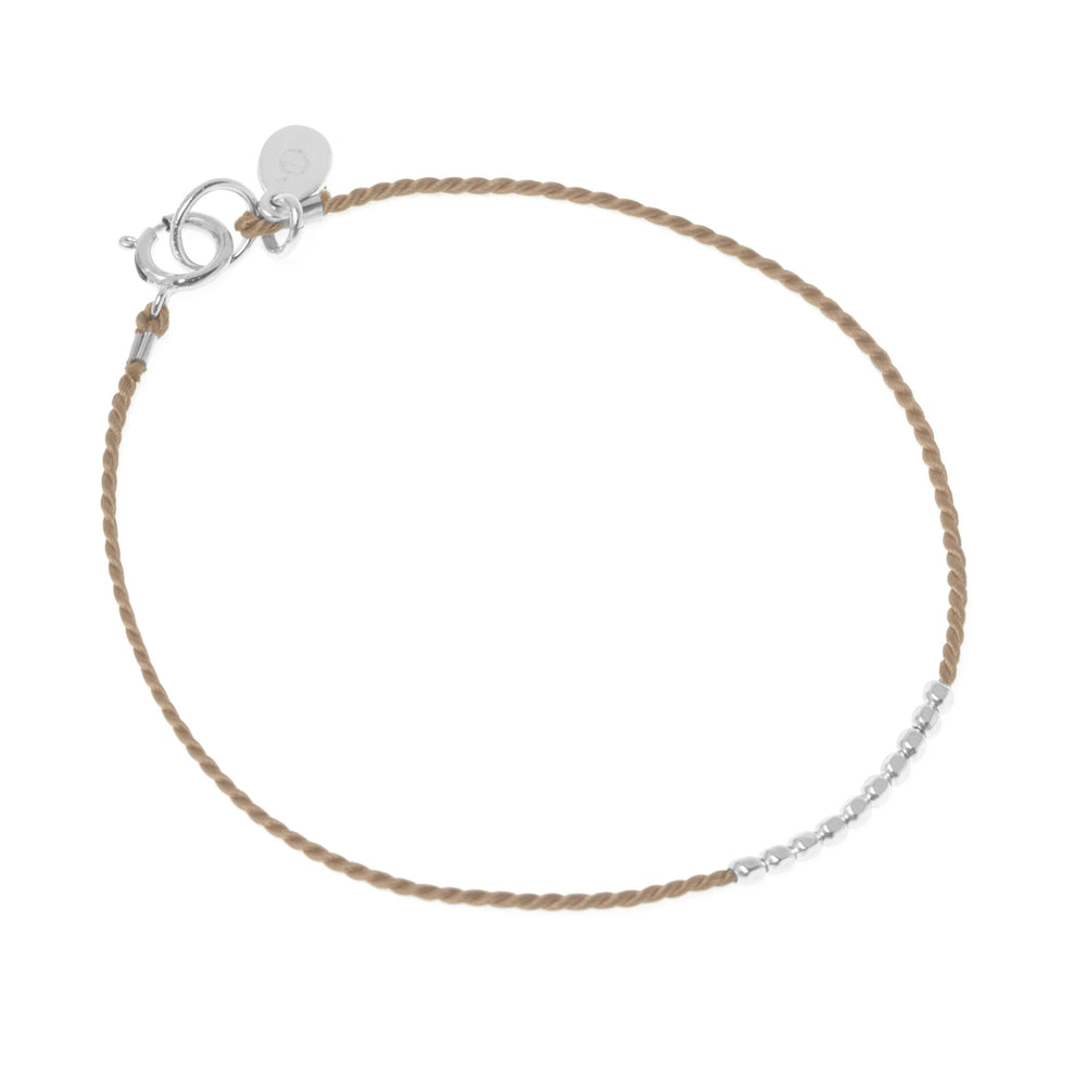 Silk Bracelet, Silver