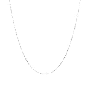 Aura necklace silver