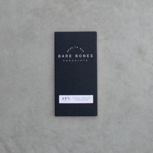 Bare Bones Dominican 68% Salted Dark chocolate