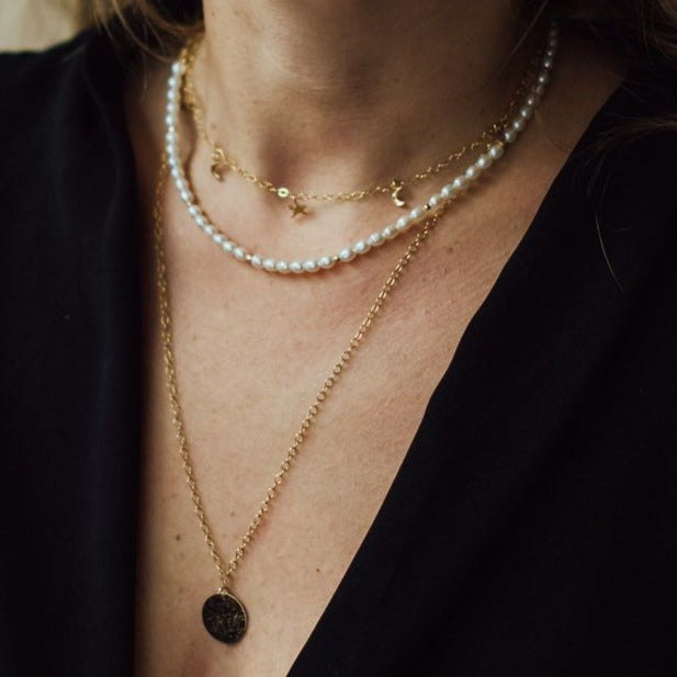 Twilight Freshwater Pearl Necklace