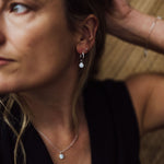 Stars Align Radiance Hoops Sterling Silver