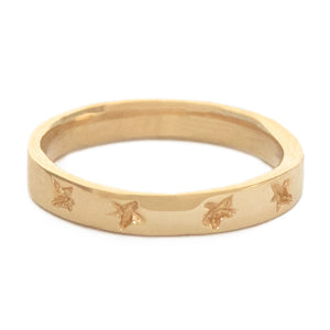 Starburst Ring, Gold