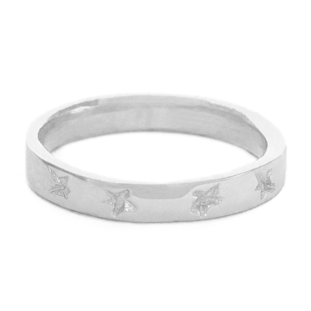 Starburst Ring, Silver