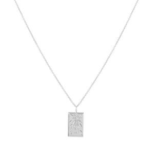 Be The Light Necklace, Silver