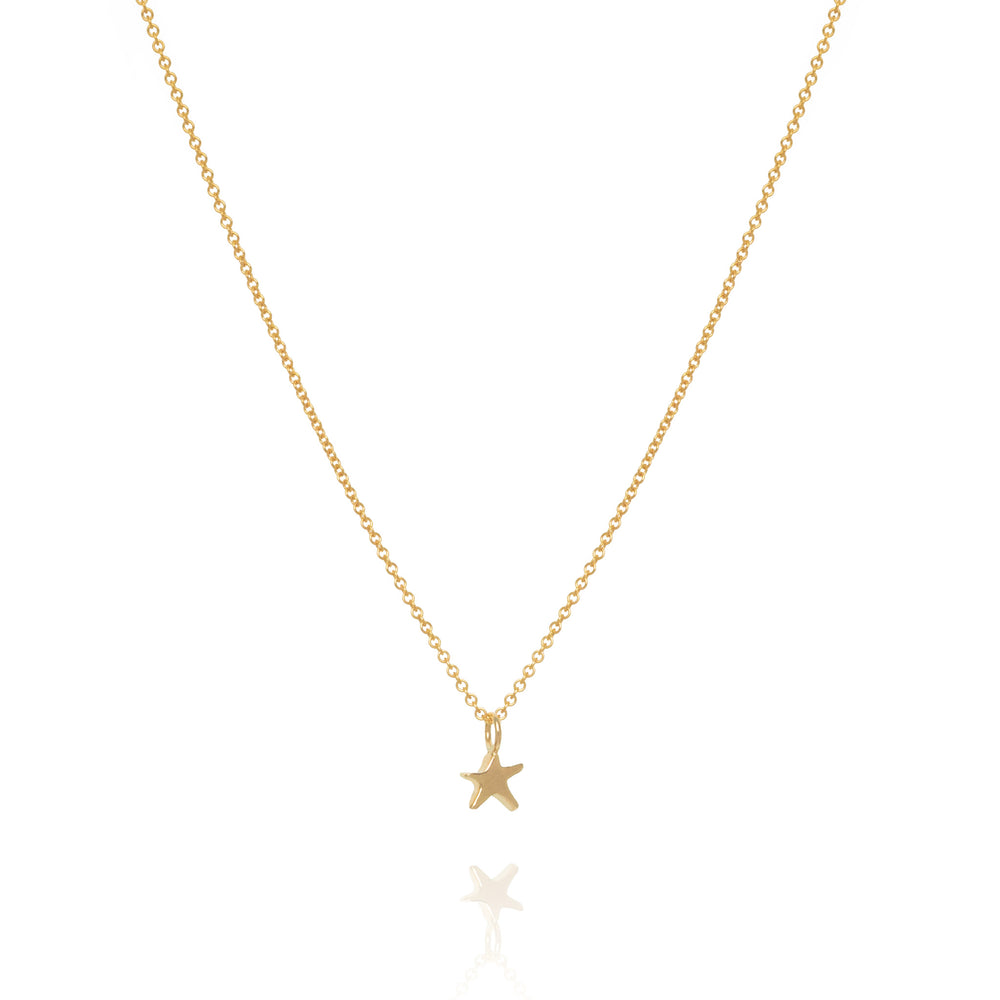 Stars Align Star necklace 14ct gold vermeil