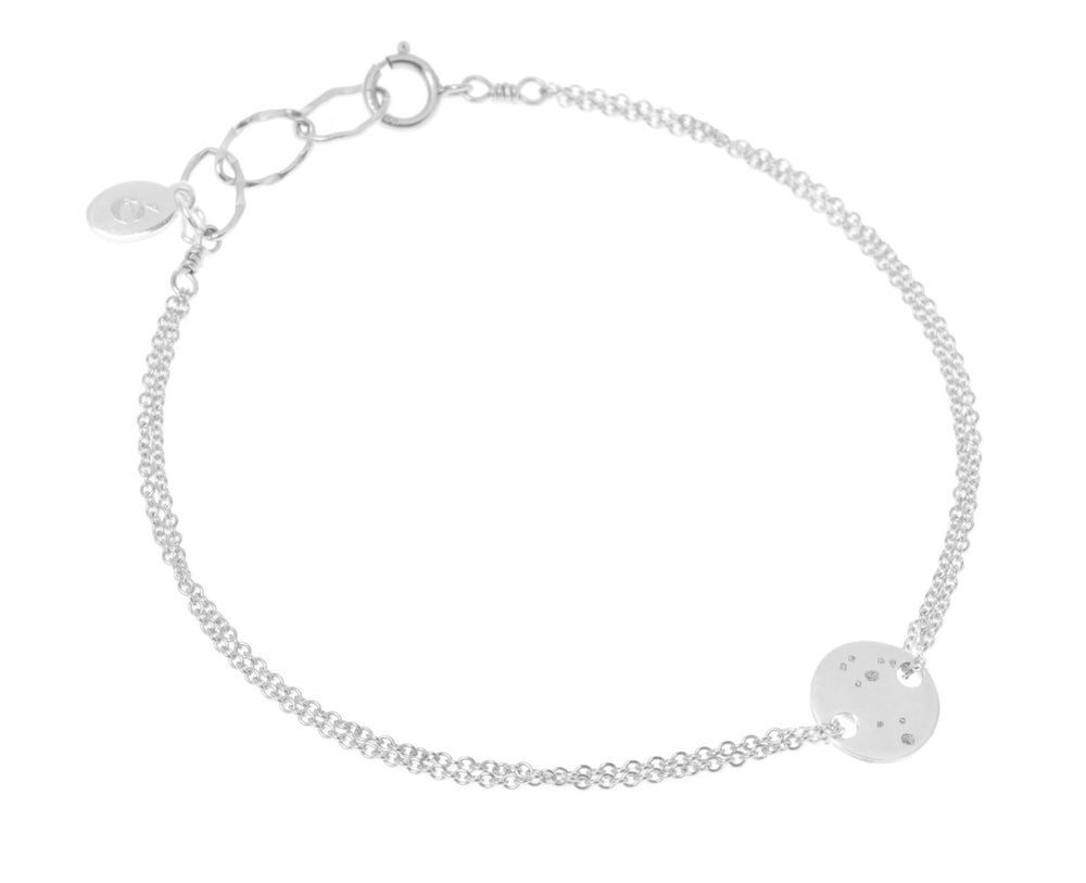 Constellation bracelet silver