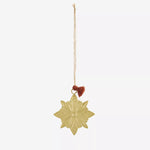 Hanging iron star with tassel