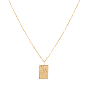 Be The Light Necklace, Gold