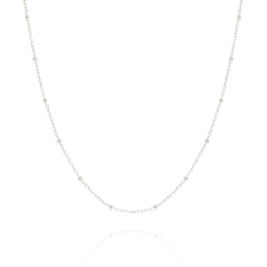 La Lune necklace, silver