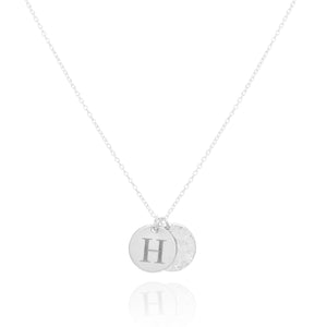Heritage & Radiance Coin necklace, silver