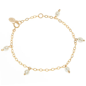 Solstice bracelet, pearl