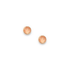 Sunstone Orb Studs